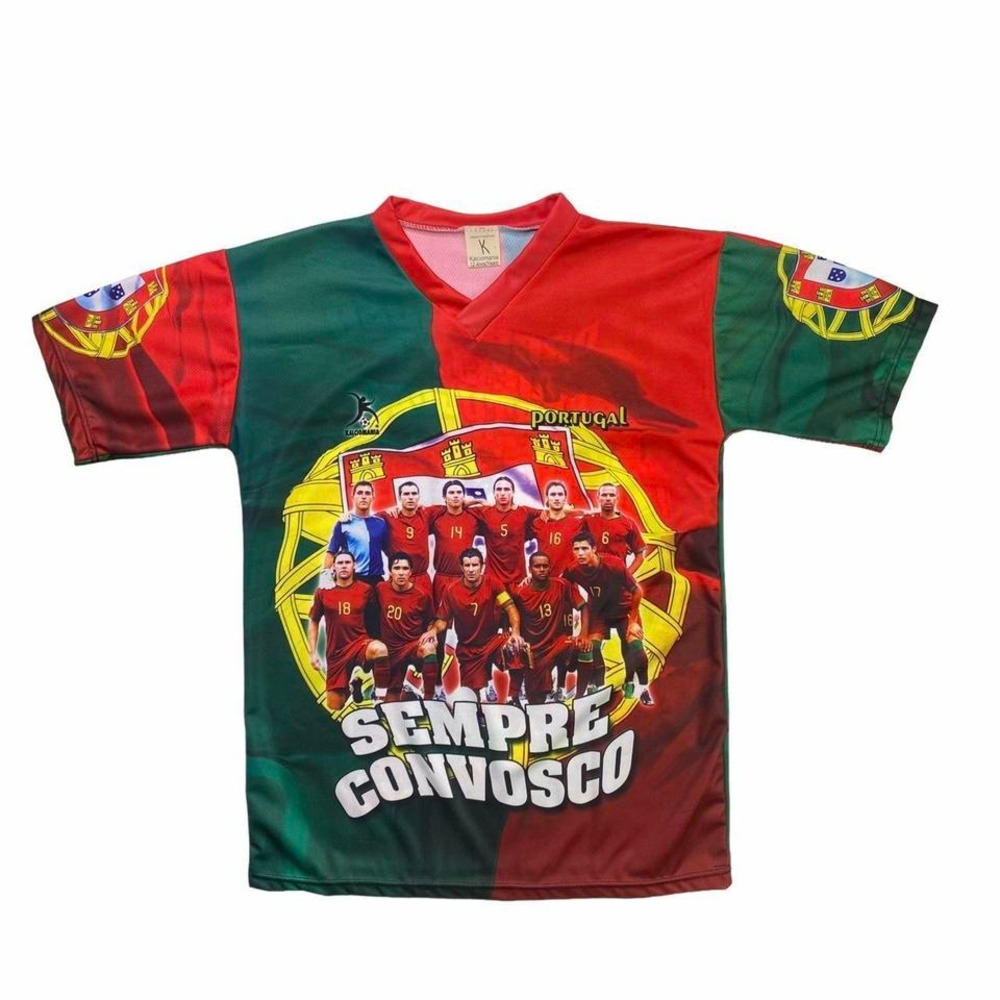 Vintage 2000s Portugal‎ soccer futbol shirt